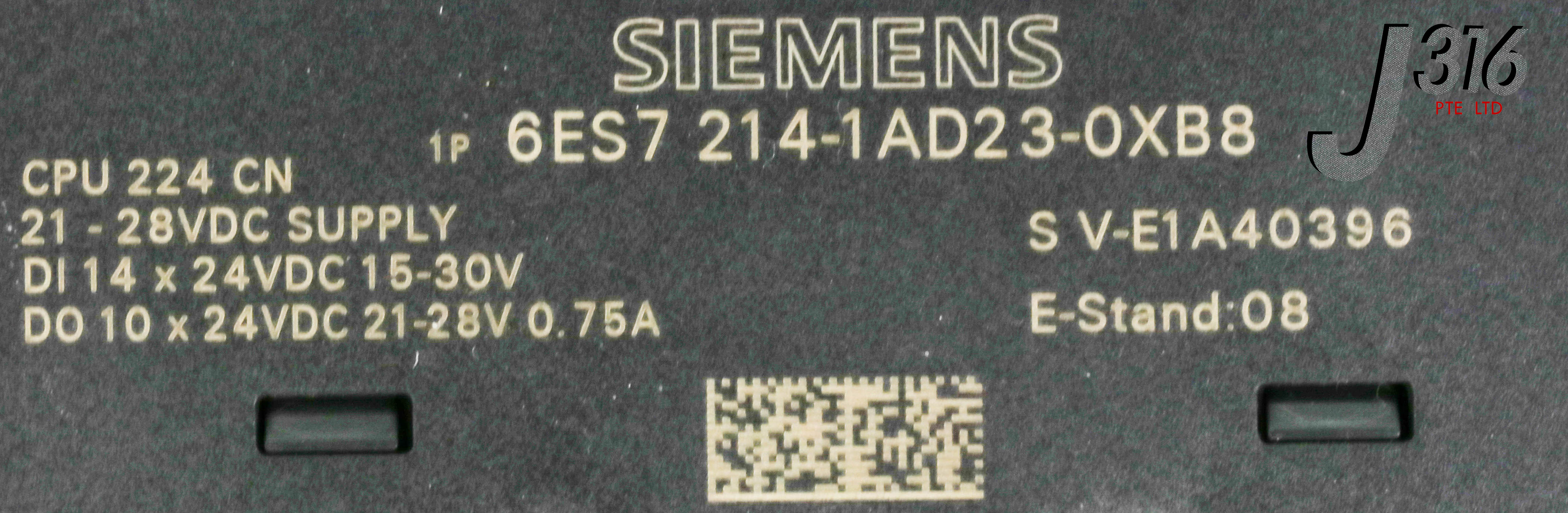 13551 SIEMENS SIMATIC S7-200 CN CPU 224 CN PLC W/2 MODULES 6ES7